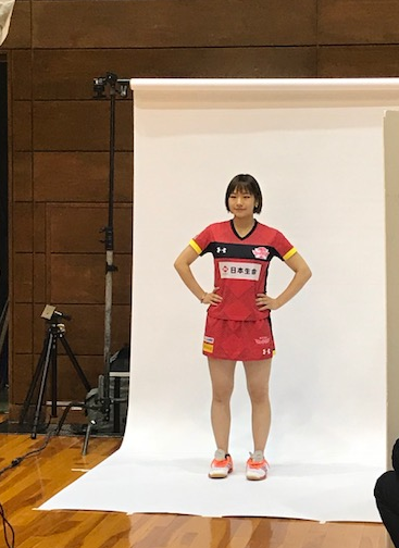 前田選手の写真