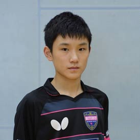 張本智和選手の写真